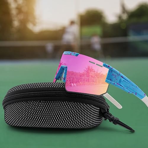 Miniatura 4 de BangLong Gafas de sol de ciclismo protección UV 400 ojos polarizadas de béisbol deportes correr ciclismo para hombres y mujeres