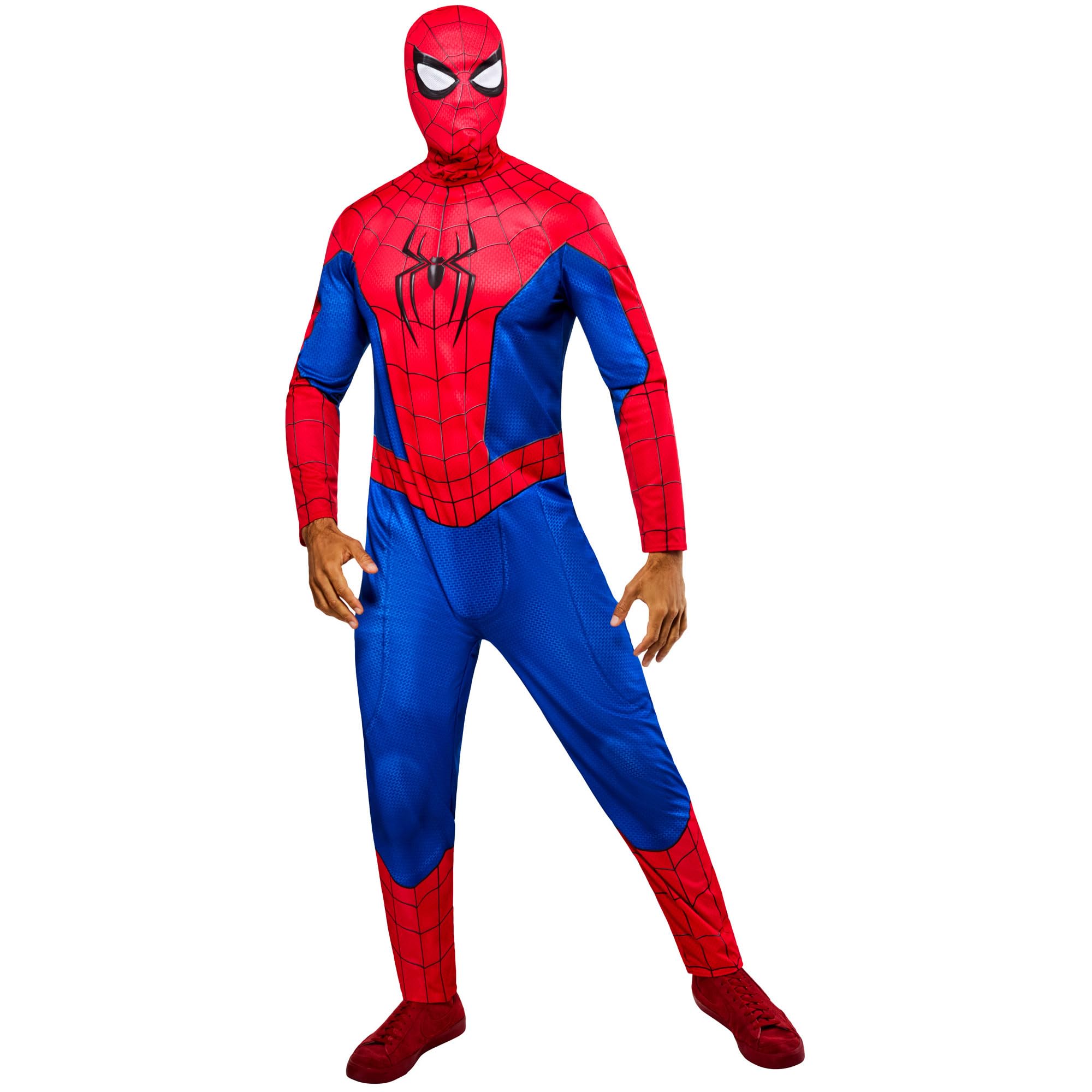 Rubies Official Brand New Day Spider-Man Classic Costume, Adult Fancy Dress, Mens, Size Small