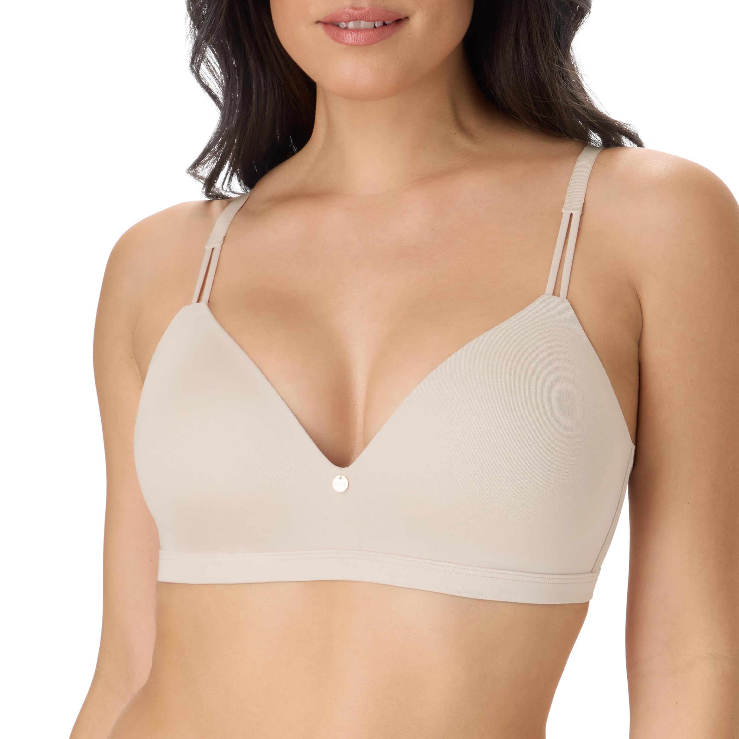 Maidenform Women's Wireless Bra, Everyday Luxe T-Shirt Wireless Bra