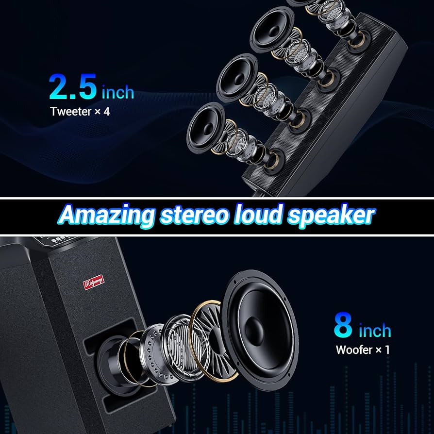 オルゴール k16 Amazon.com: ROXAAN Portable PA System, 8 inch Line Array