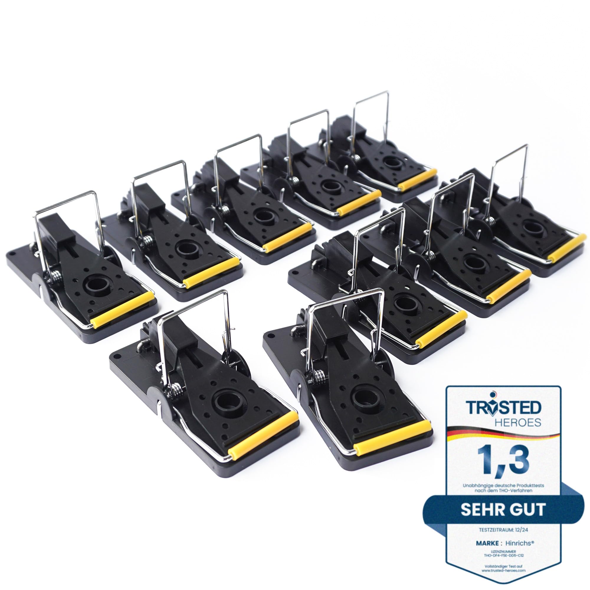 Awroutdoor Profi Mausefalle 4er Set Schlagfalle Mäusefalle Wiederverwendbar Effektive Ökologisch Und Wiederverwendbar In Haus Und Garten - Foto 4