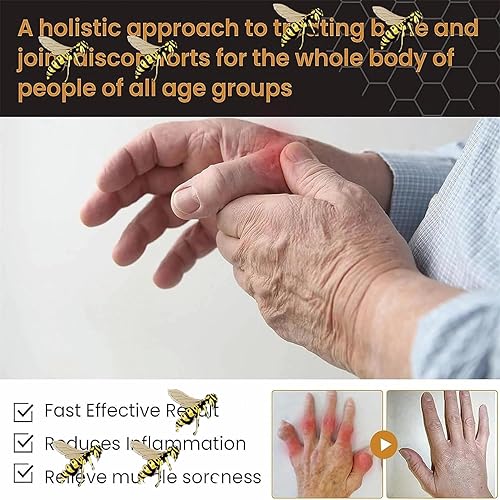 Miniatura 5 de Beevana Bee Venom Gel, New Zealand Beevana Bee Venom Gel, Bee Venom Cream (2023-negro-3 piezas)