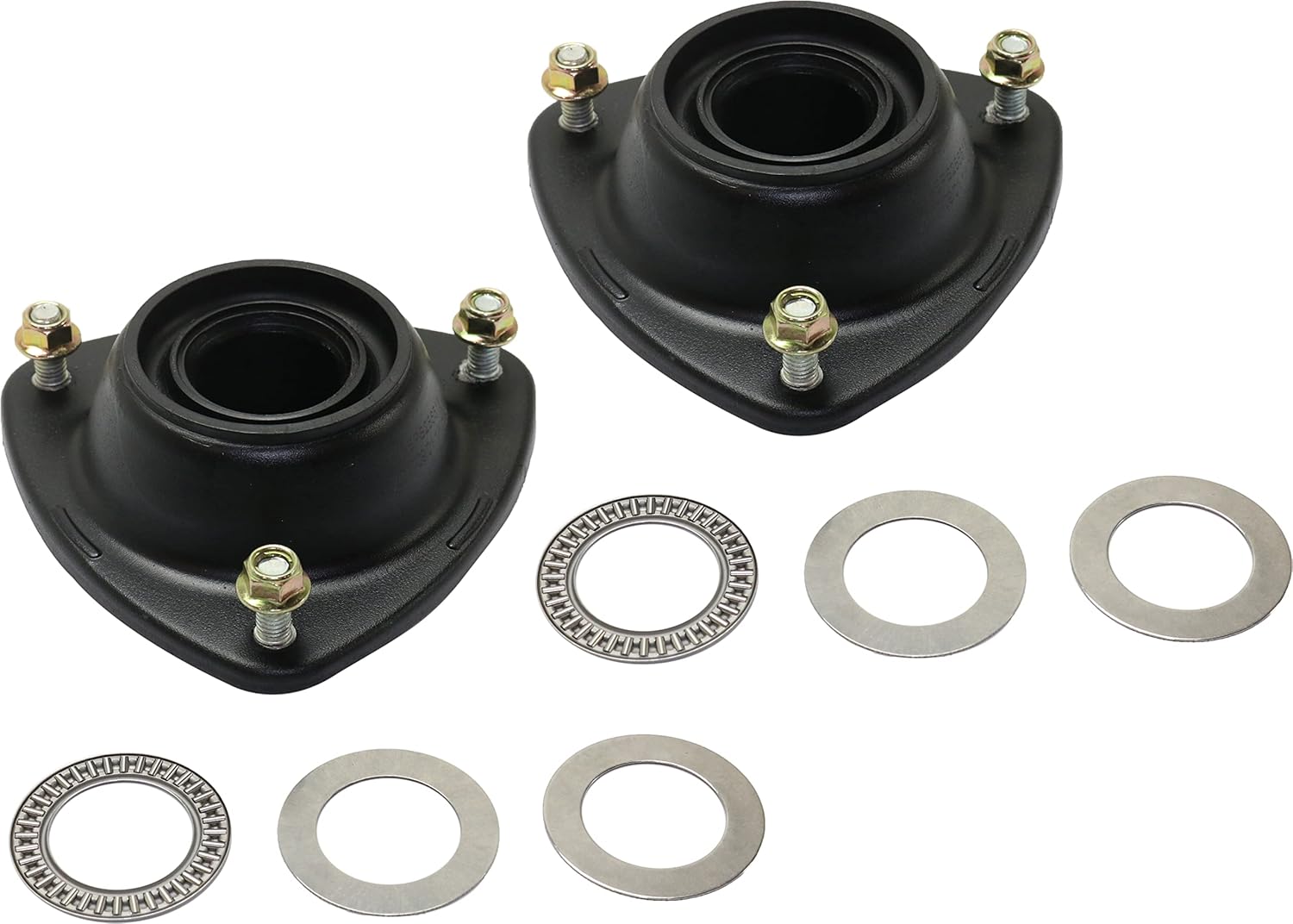 Garage-Pro Front 2 Piece Suspension Strut Mount Replacement for Geo Metro 1989-1997 Chevrolet Metro 1992-2001 Sprint 1989-1991 Suzuki Swift 1989-2001 Pontiac Firefly 1989-2000 Driver & Passenger Side