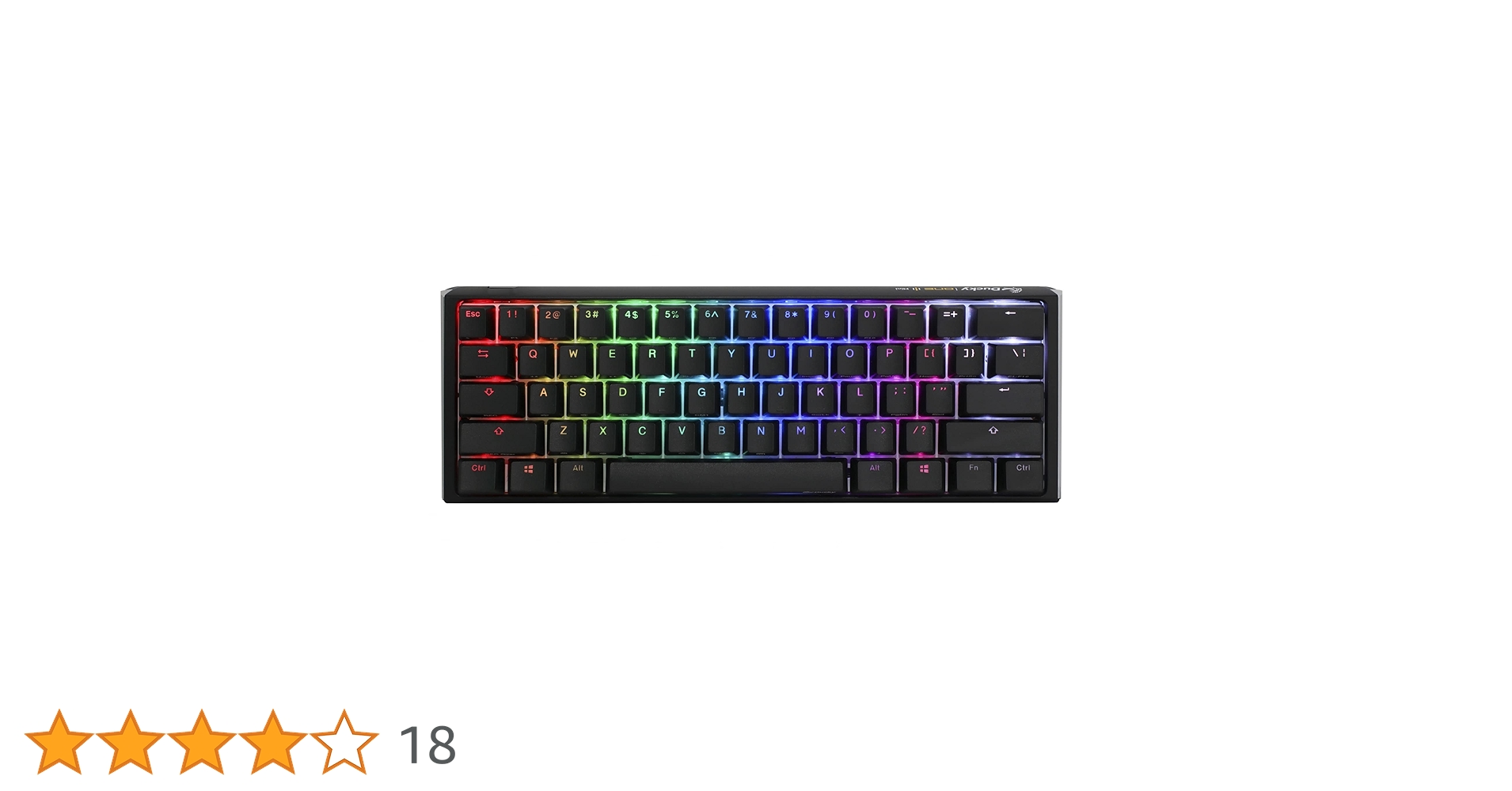 Amazon.co.jp: Ducky One 3 Mini 60% メカニカルキーボード:Quack