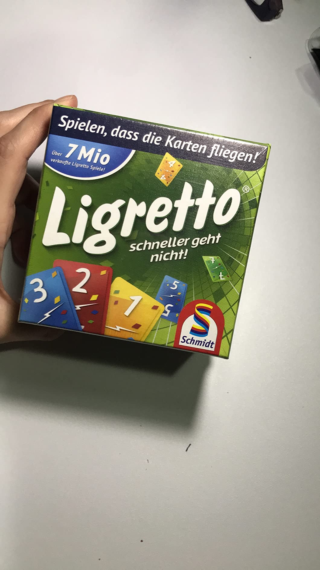 4/mo Finance Schmidt Spiele 1201 Green Ligretto Card Game for 8