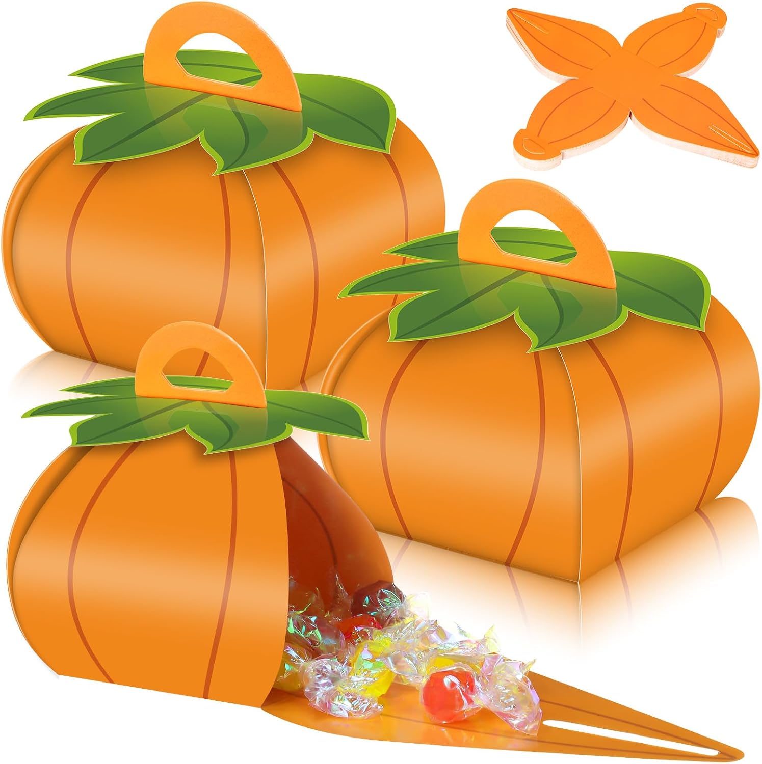 TaoBary 36 Pcs Lemon Party Favor Boxes 3D Fruit Themed Gift Bags for Kids