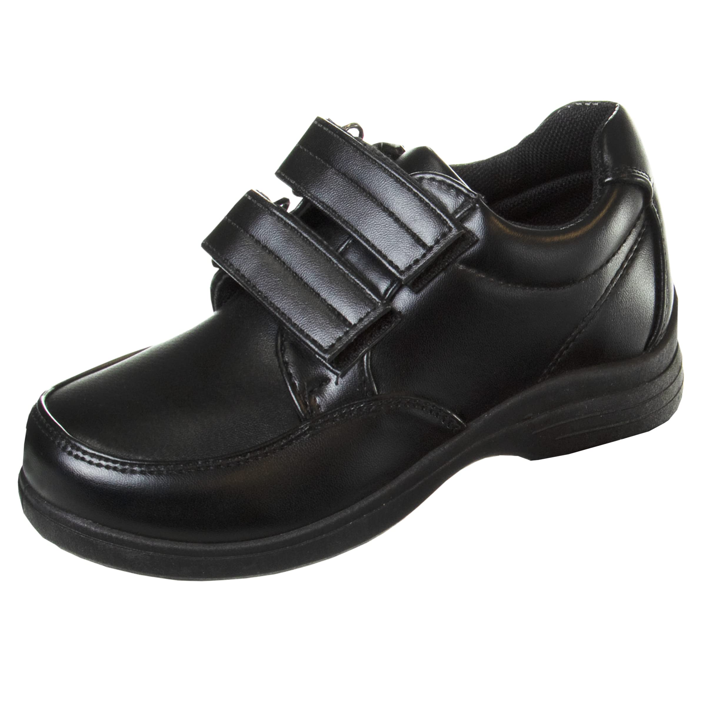 French Toast Boys Dress Shoes Casual Strap Uniform School Shoes for Boy Sizes 5-10 Toddler / 11-12 Little Kid