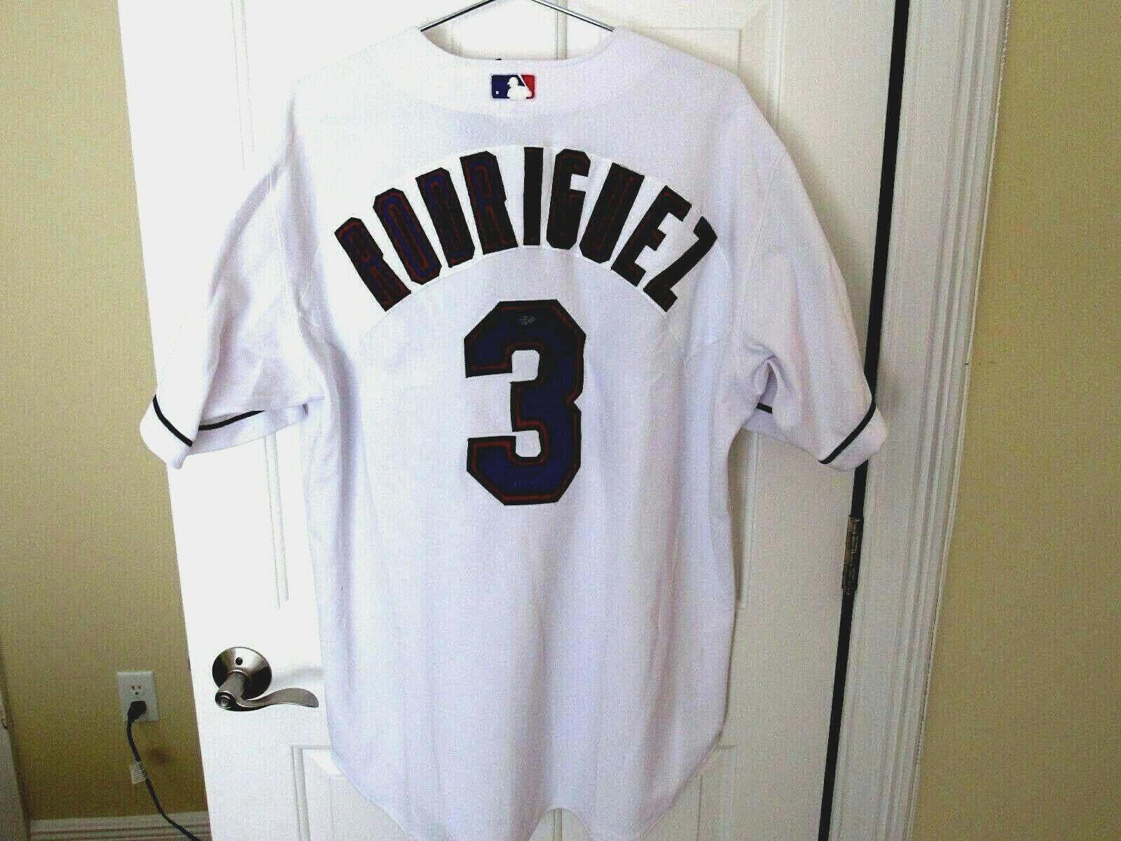 Amazon.com: Alex Rodriguez # 3 Texas Rangers 2003 Al Mvp Signed 