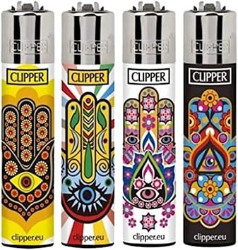 Clipper Lighter 4 Pack Mandala