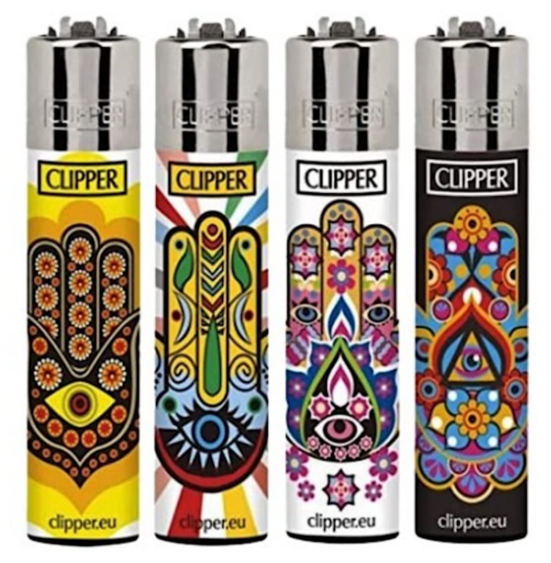 Clipper Mandala Lighter Bundle 4 Pack