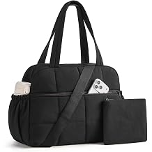 Womens 20L Gym Bag Weekend Overnight Travel Duffle Set Underseat Cabin for EasyJet, Carry on Ryanair