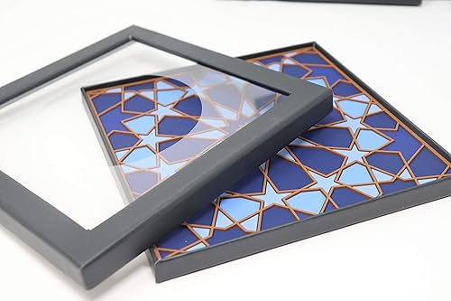 Miniatura 4 de Mosaicana Salvamanteles de silicona para platos calientes, 1 paquete, salvamanteles de silicona de 7 pulgadas para ollas y sartenes calientes, fácil