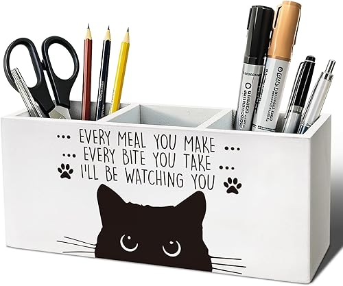 Miniatura 21 de Husky Gifts - Organizador de lápices para accesorios de escritorio, amantes de los animales, mujeres, hombres, regalos divertidos de perros, soporte