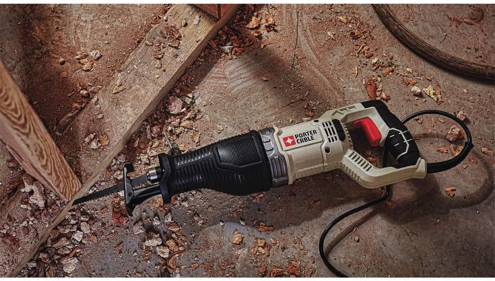 PORTER-CABLE Reciprocating Saw, Variable Speed, 7.5-Amp, Corded (PCE360)
