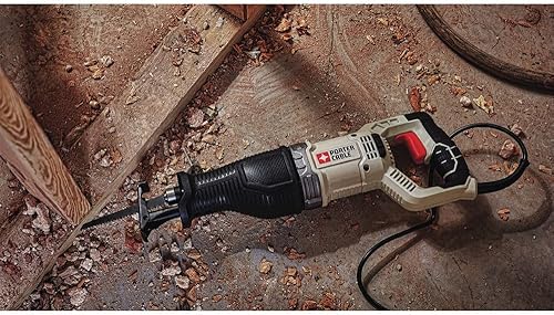 Miniatura 4 de PORTER-CABLE Sierra de vaivén, velocidad variable, 7.5 amperios, con cable (PCE360)