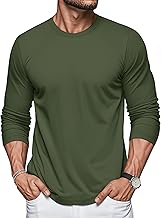 MAGCOMSEN Sweat Crew Neck Sweatshirt for Men Long Sleeve T-Shirt