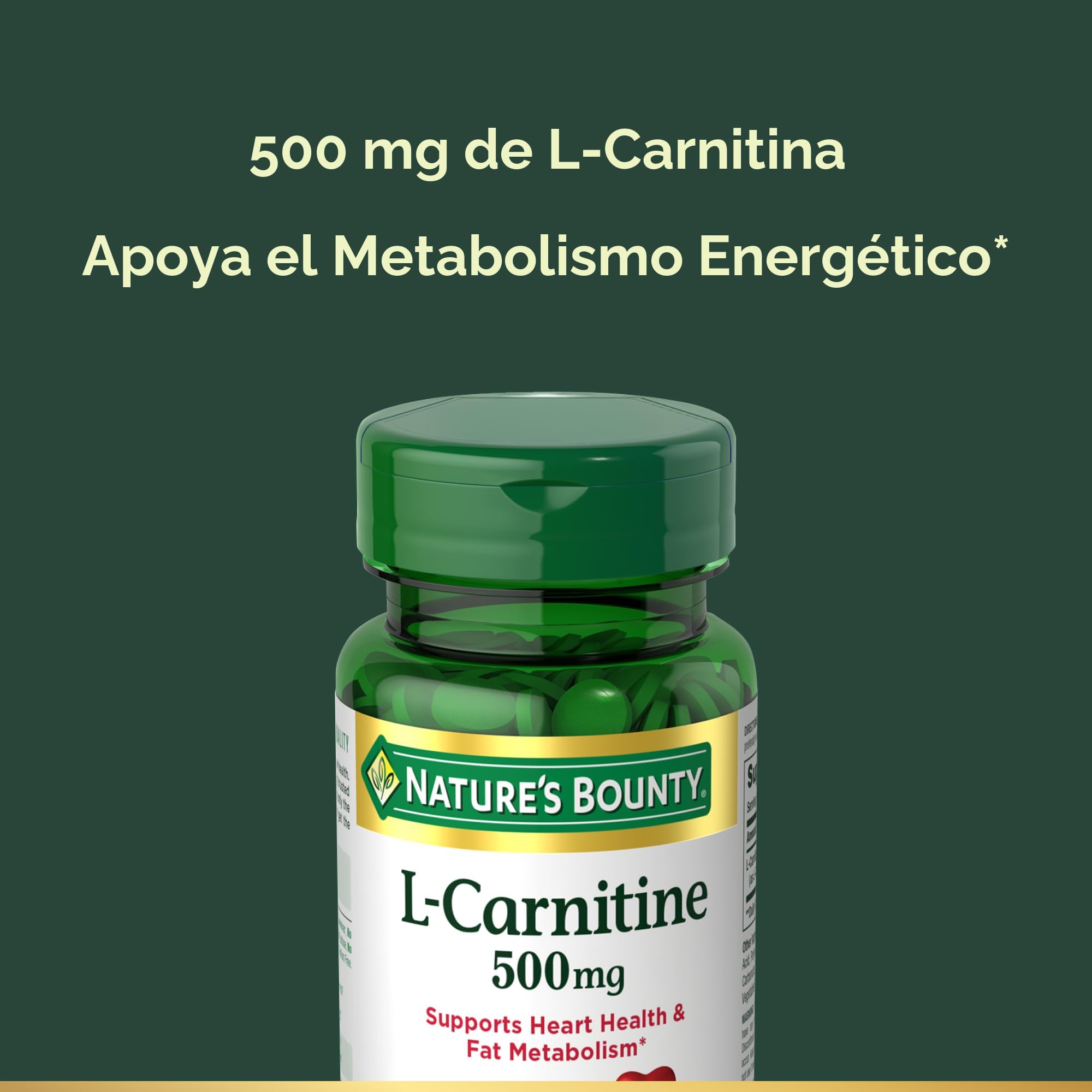 para que sirve l carnitina 500 mg Acetyl-L-Carnitine (500 mg) main image 1