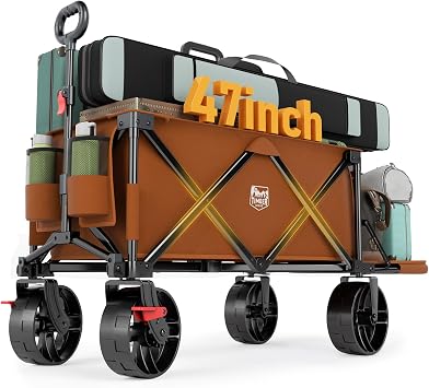 TIMBER RIDGE Heavy Duty Beach Wagon with Tailgate