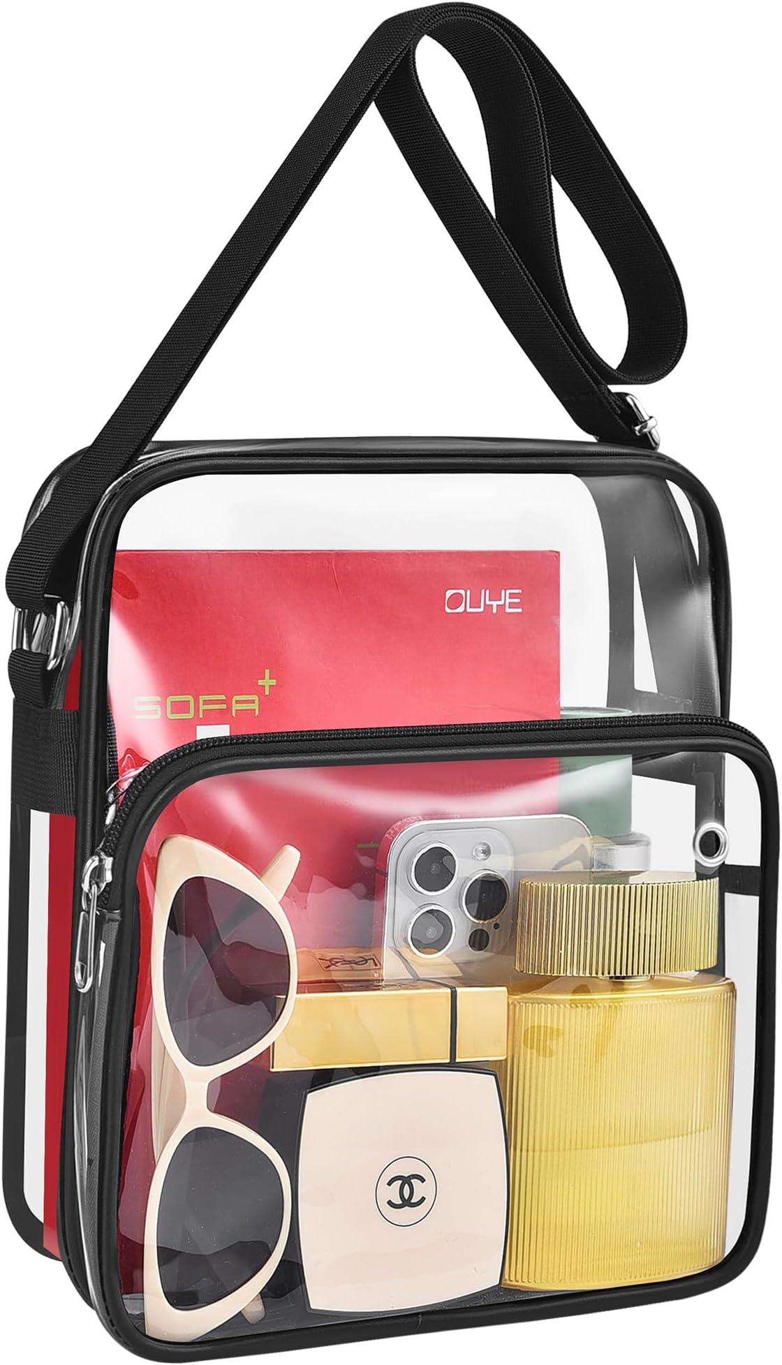Clear Messsenger Purse