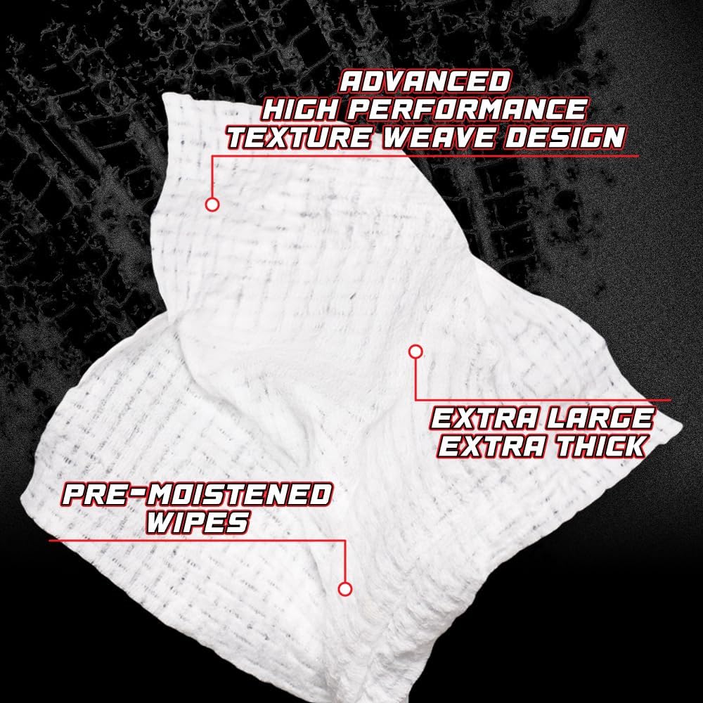 Chemical Guys VRP, Vinyl, Rubber, Plastic, Shine & Protectant Canister Wipes, Great For Cars, Trucks, SUVs, RVs, & More (30 Ct) - PMWCTVD10730