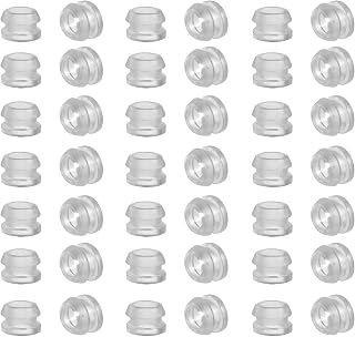 Fielect 50Pcs Rubber Grommets Wire Protector 6mm Inner Dia Oil Resistant Armature Rubber Grommets for Wiring