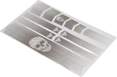 Miniatura 4 de Adhesivo protector de marco, cinta de PVC fundido para bicicletas de montaña para tubo superior para tubo descendente (cabeza de calavera)