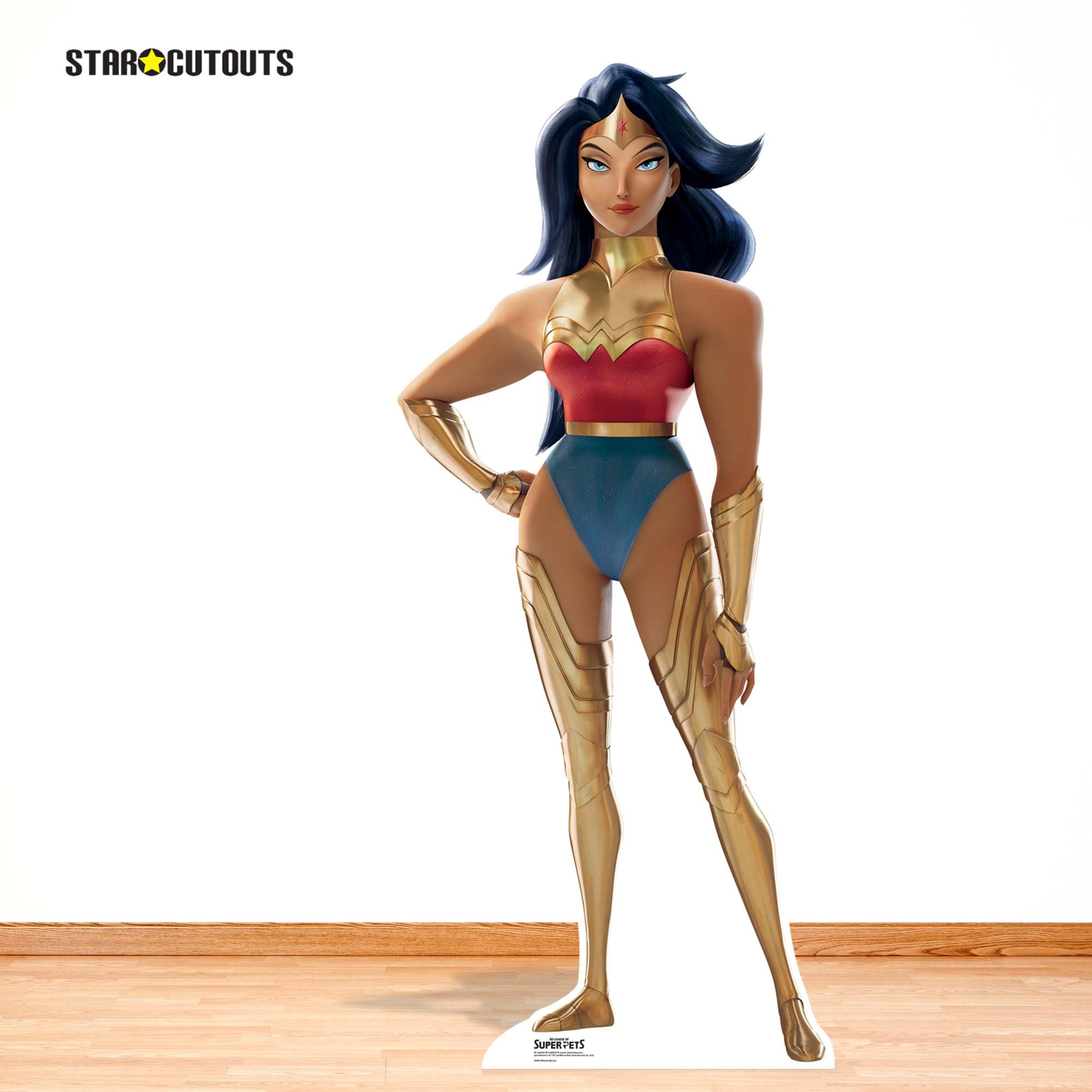 SC4072 Wonder Woman DC League of Super Pets Cardboard Cutout