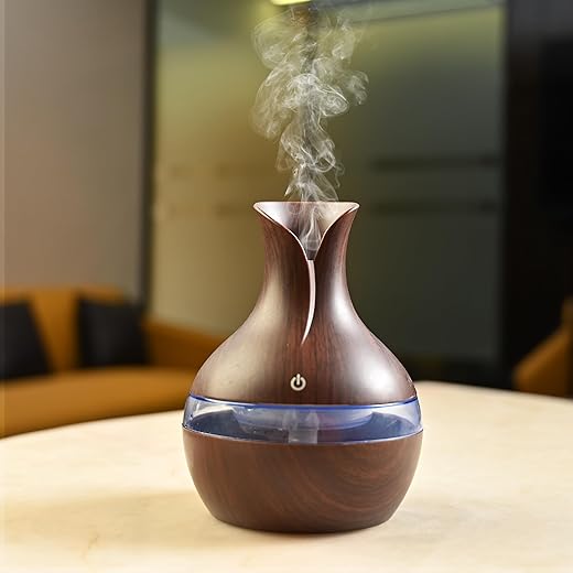 HindCraft Wooden Cool Mist Humidifier & Essential Oil Diffus