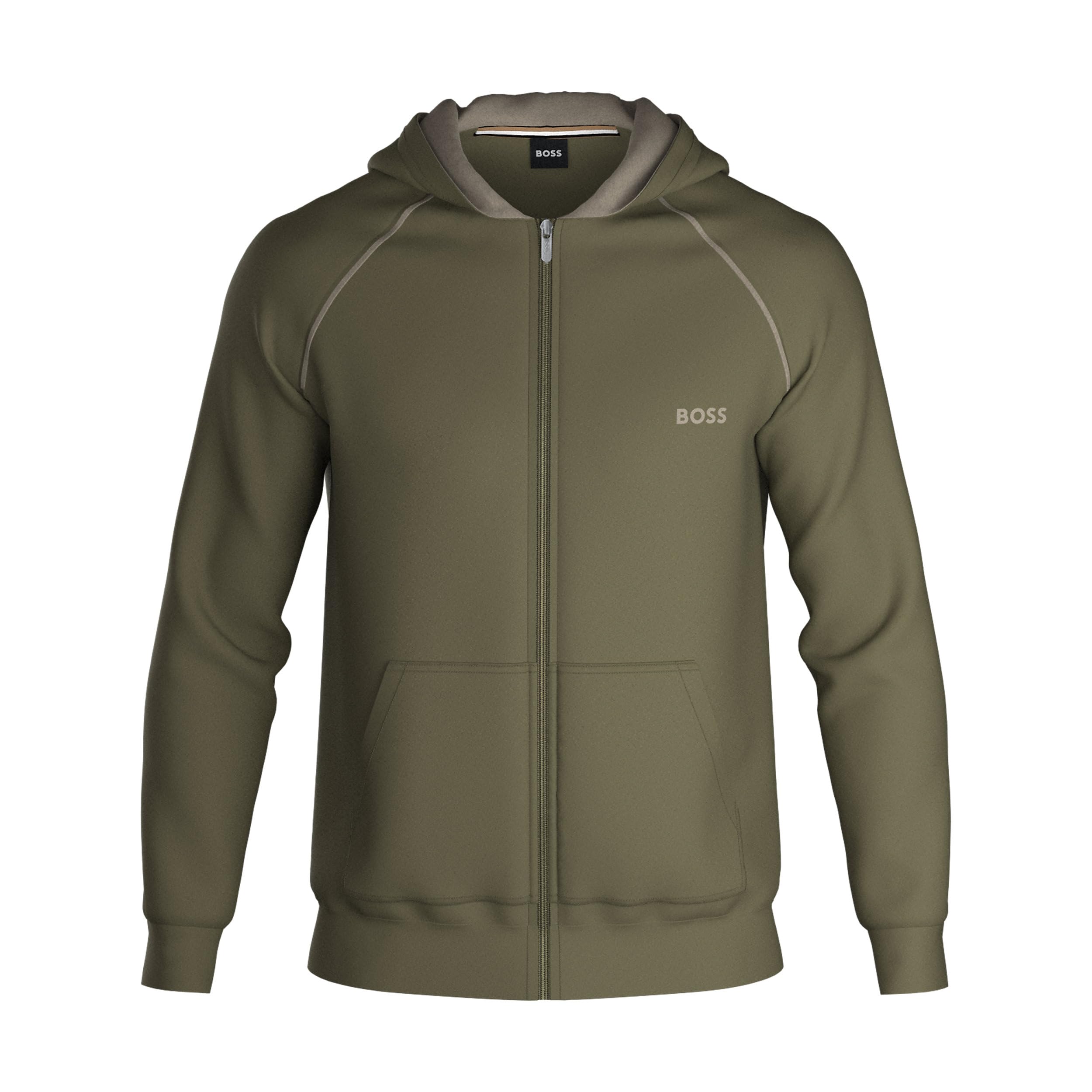 BOSS Herren Mix&Match Jacket H Loungewear Jacket, Dark Green305, XXL