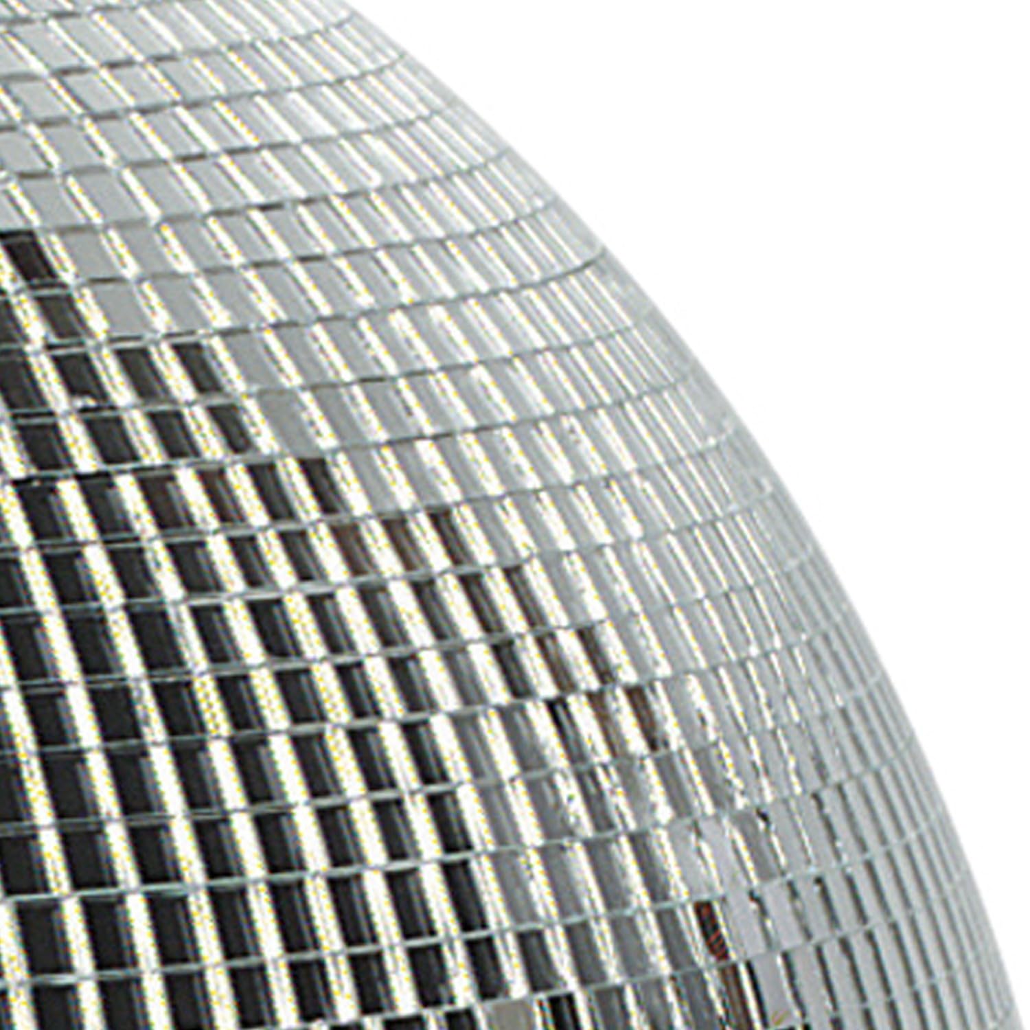 Boule à Facettes Argentée 50cm FXLab - Matériau Léger - Mirroir Poli