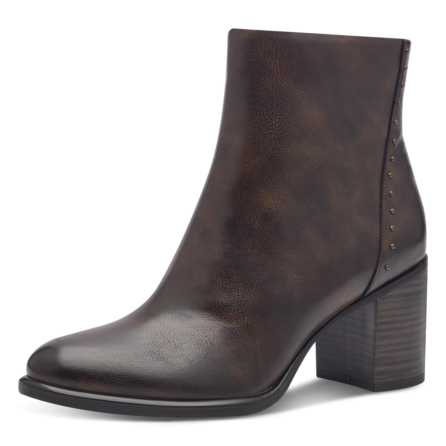 MARCO TOZZI Women's Bootie Zip and Briefs 2-25391-43 Ankle Boot, Cafe Antic, 7.5 UK