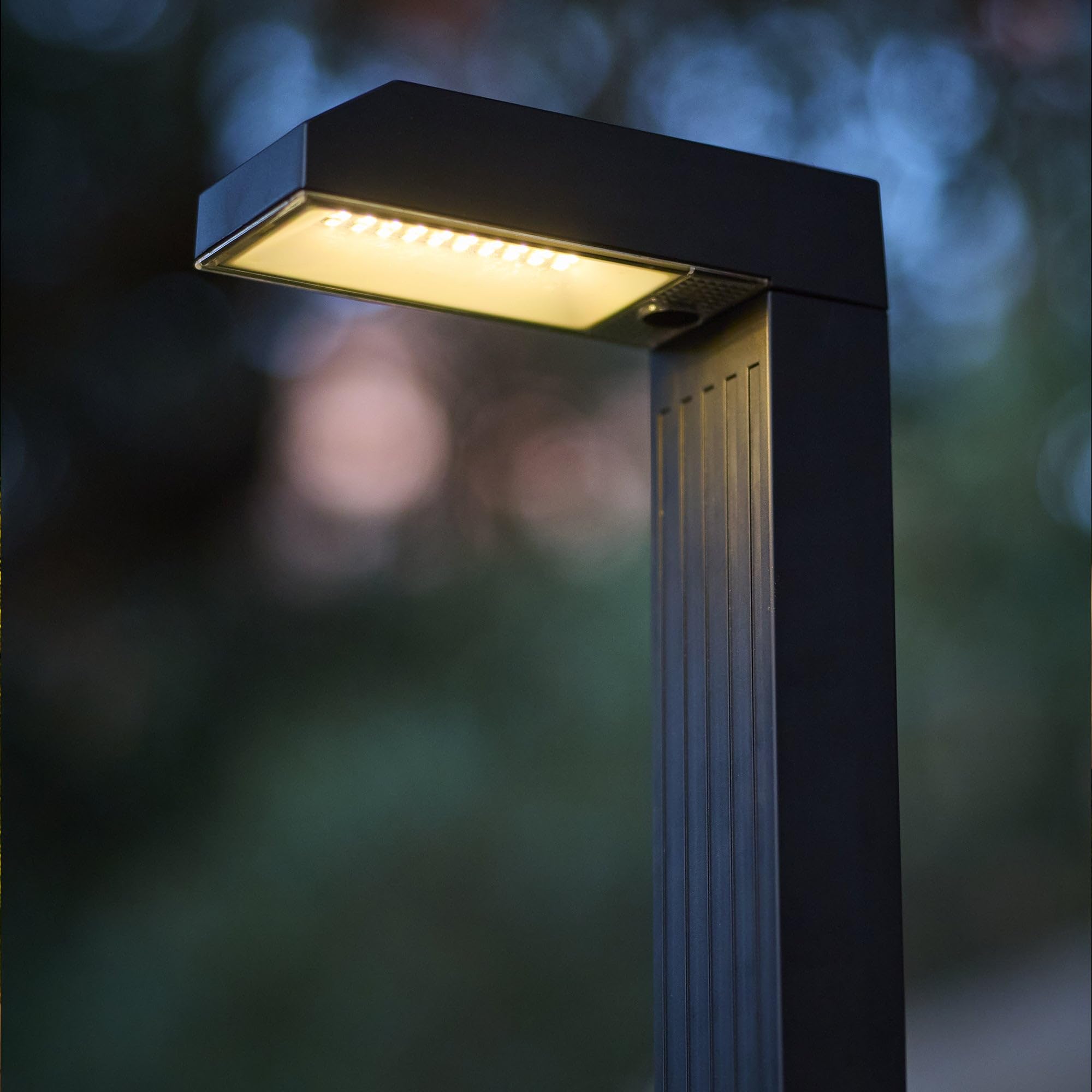 Lumisky 4 Stück Solarleuchten zum Aufstecken LED Warmweiß/Kaltweiß 4 x Torly Höhe 40 cm