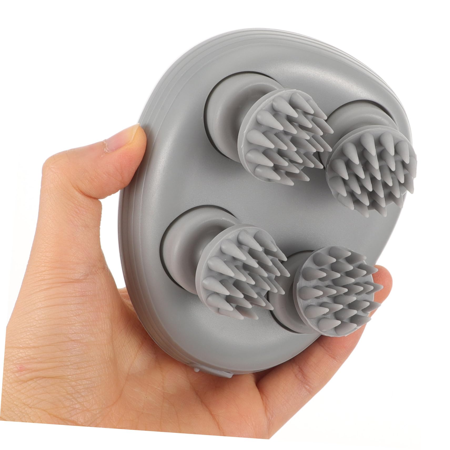 2 Juegos Masajeador Eléctrico Portátil con Diseño Ergonómico para Masaje de Cabelludo y del Estrés Multiusos para Cabeza Manos y Piernas