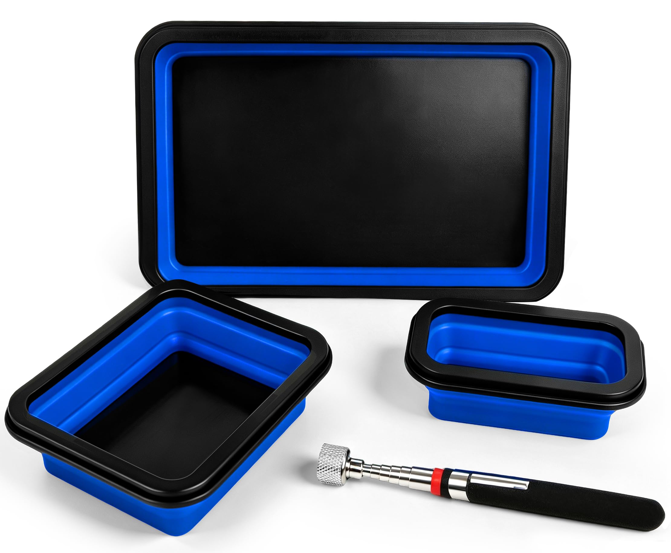 Magnetic Tool Trays & Pickup Pen - Sysmie -1