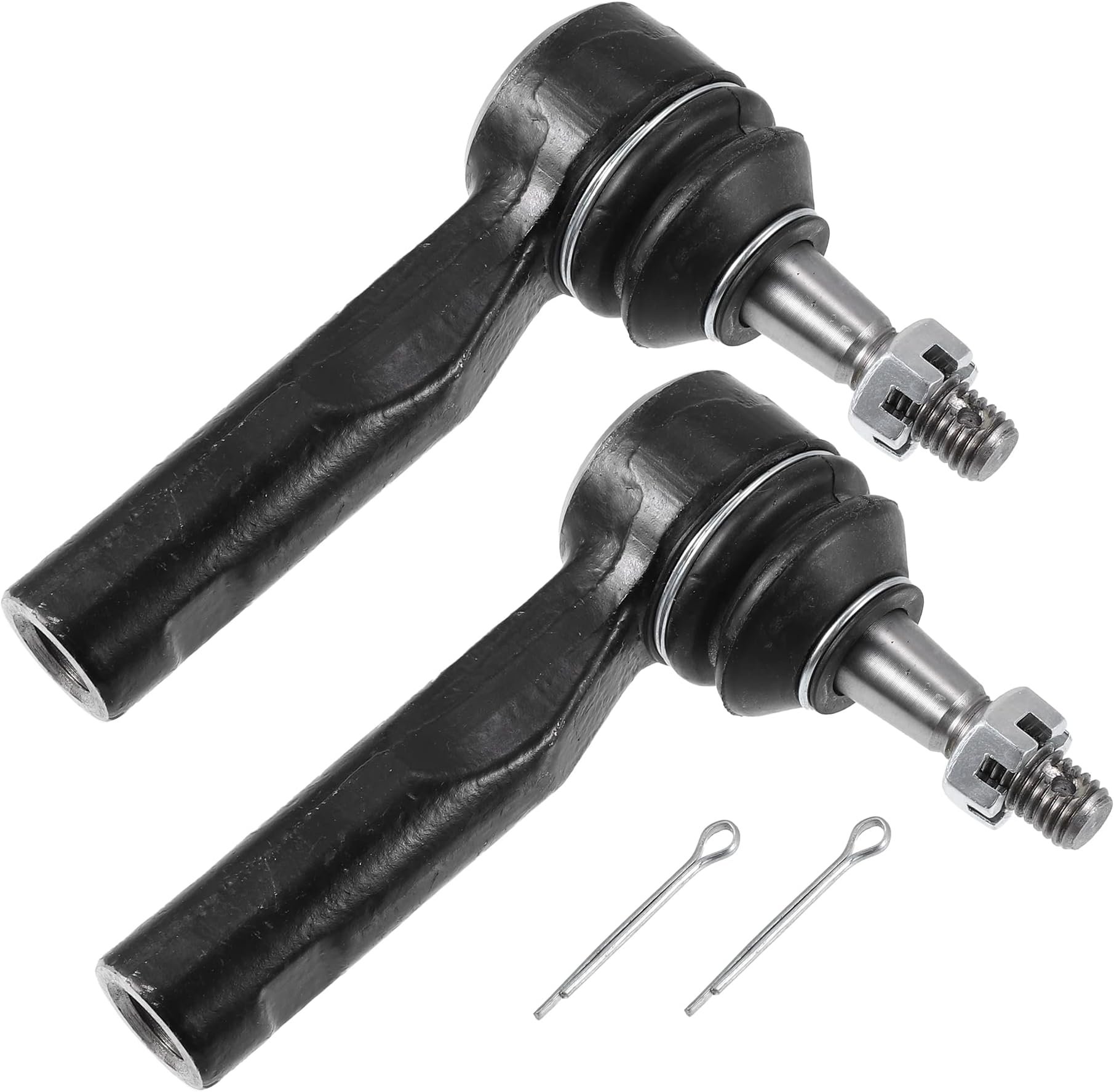 X AUTOHAUX 2pcs Front Outer Tie Rod End Links Suspension