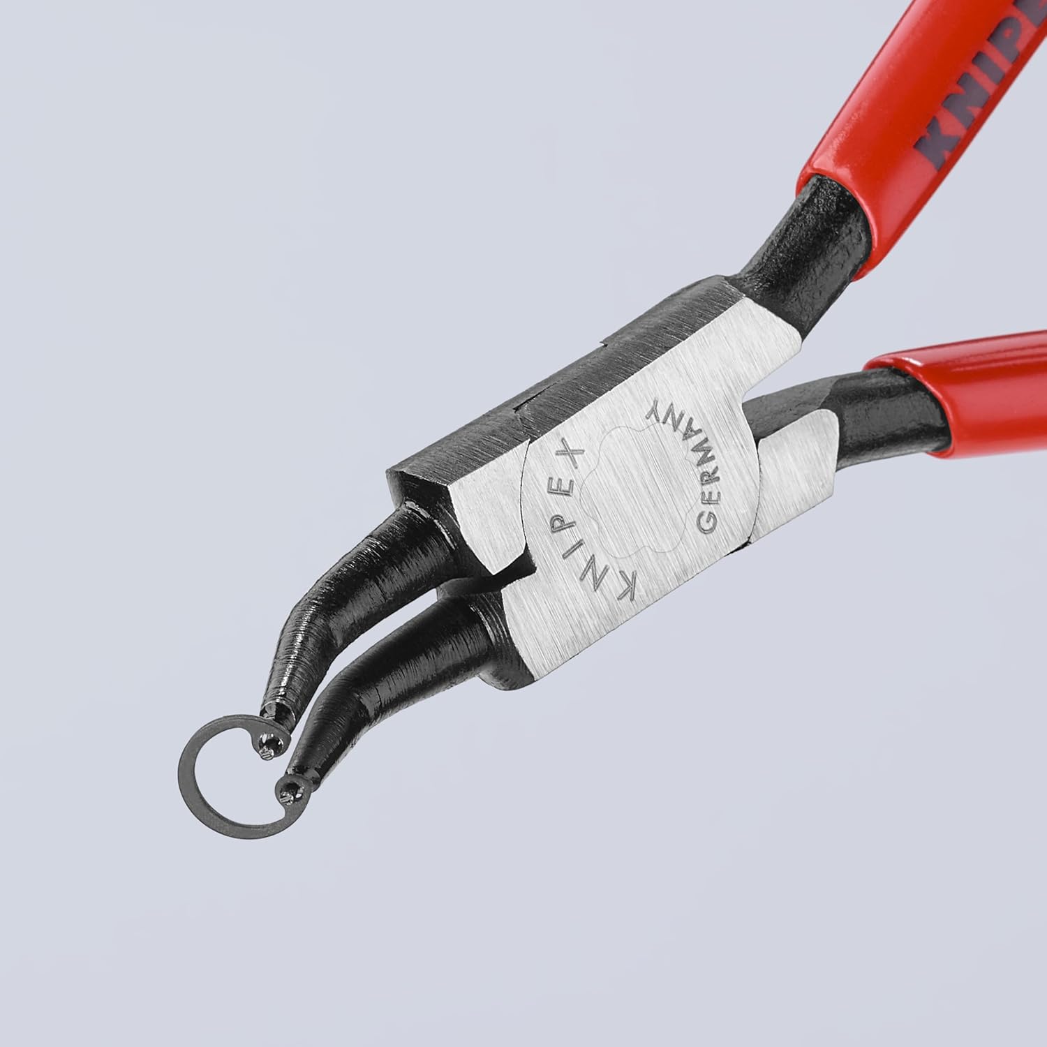 KNIPEX - 44 31 J02 Tools - Circlip Pliers, Internal, 45 Degree Angled, Forged Tip, 5/16"-1/2" Bore Dia. (4431J02)