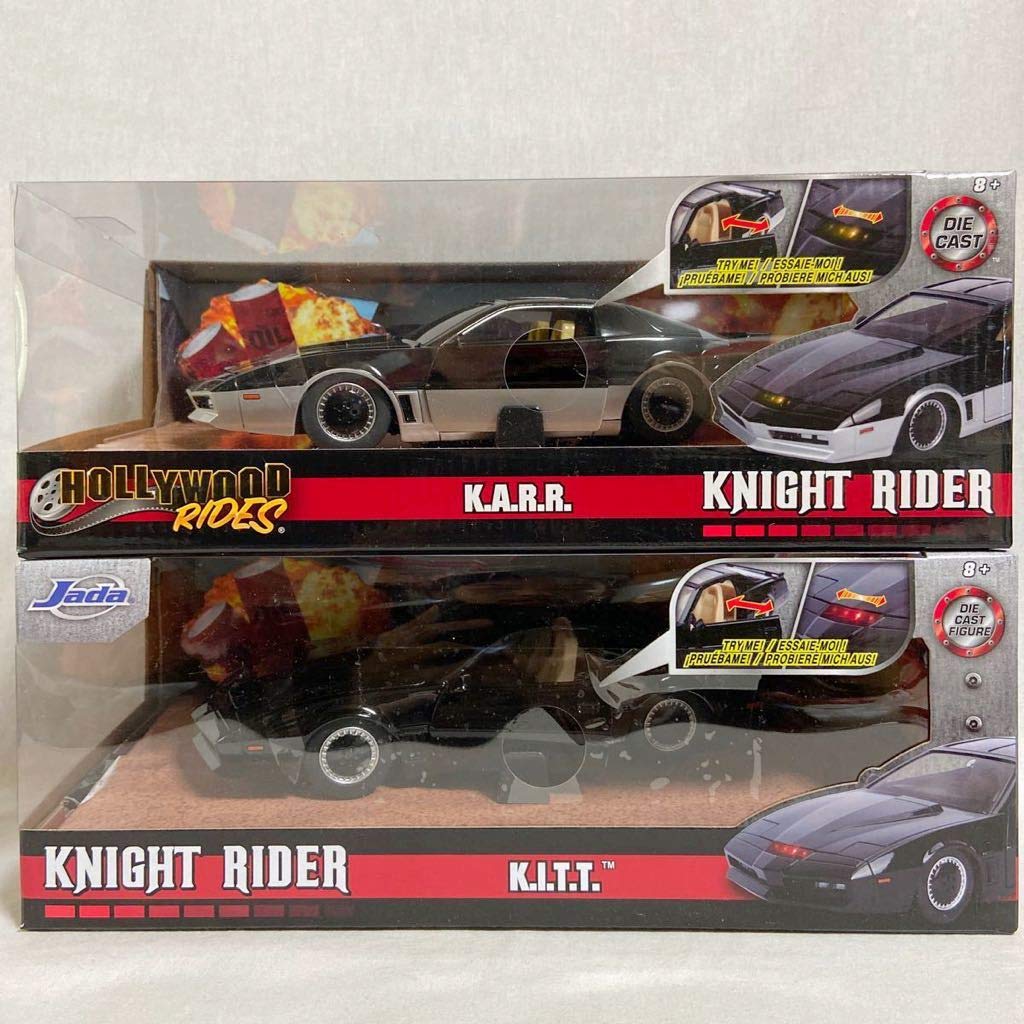 Amazon | 未開封 1/24 KNIGHT RIDER K.I.T.T. vs K.A.R.R. ナイト