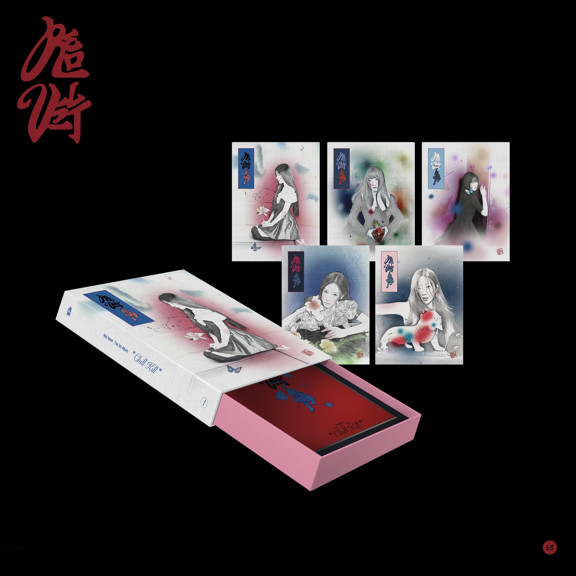 Red Velvet The 3rd Album'Chill Kill (Package Ver.)'(韓国盤）