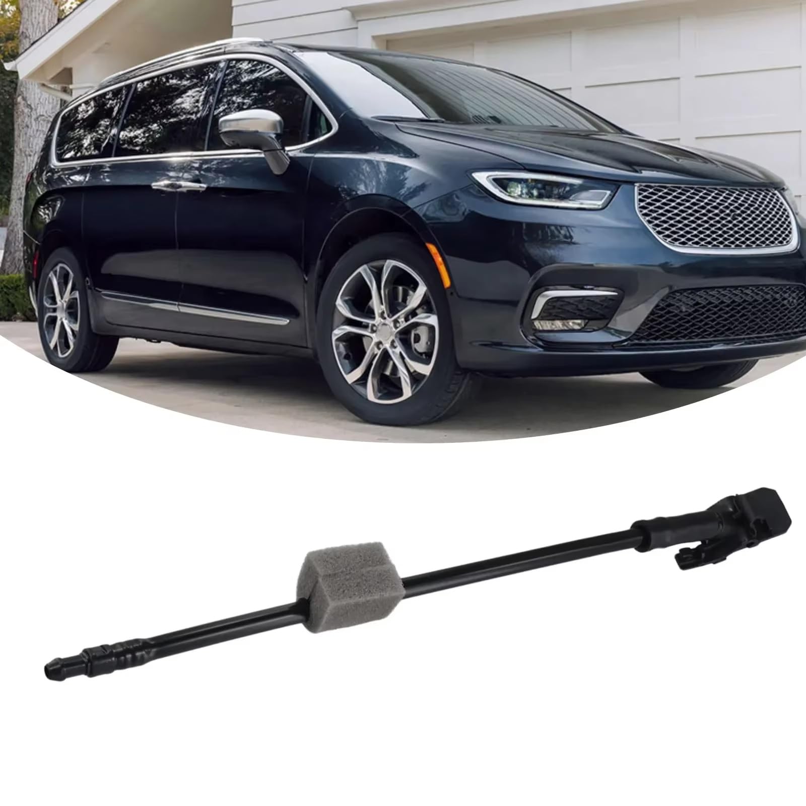 Buses D'essuie-glace Compatible Avec Chrysler Pour Pacifica 2017 2018 2019 2020 2021 Buse De Lave-glace Avant 68229316AA Pièces Rechange