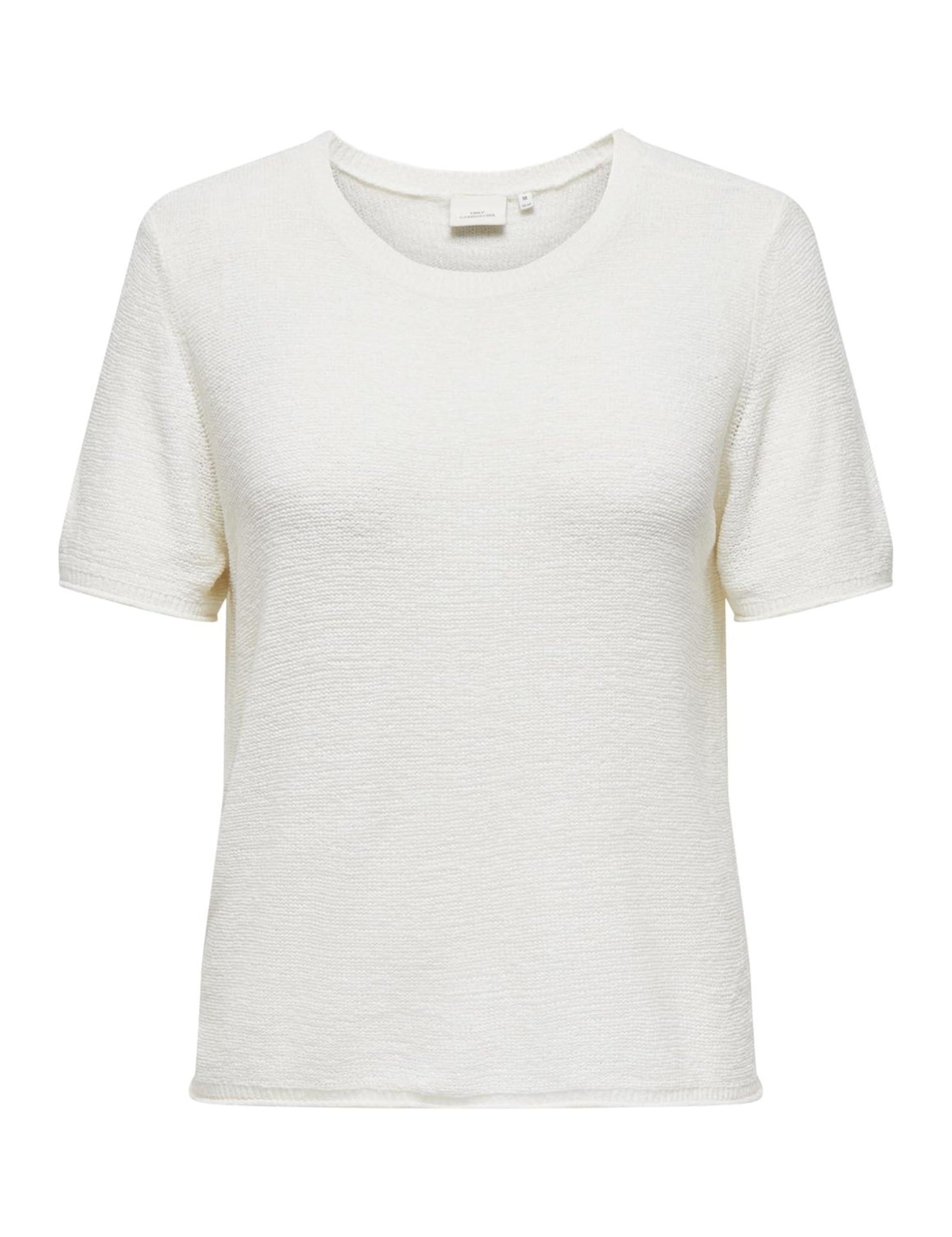 ONLY Carmakoma Carsunny KNT Noos S/S Jumper, Cloud Dancer, S