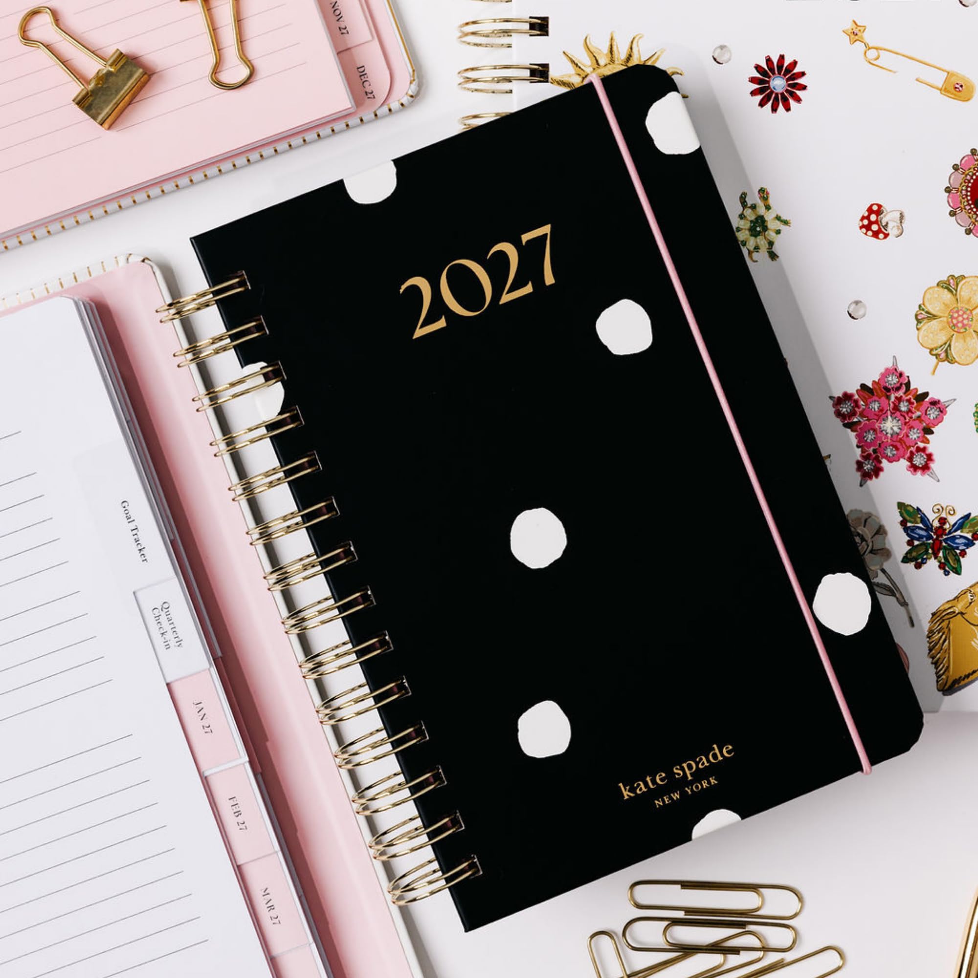 kate spade new york Agenda 2027 moyen 12 mois, point enchanté