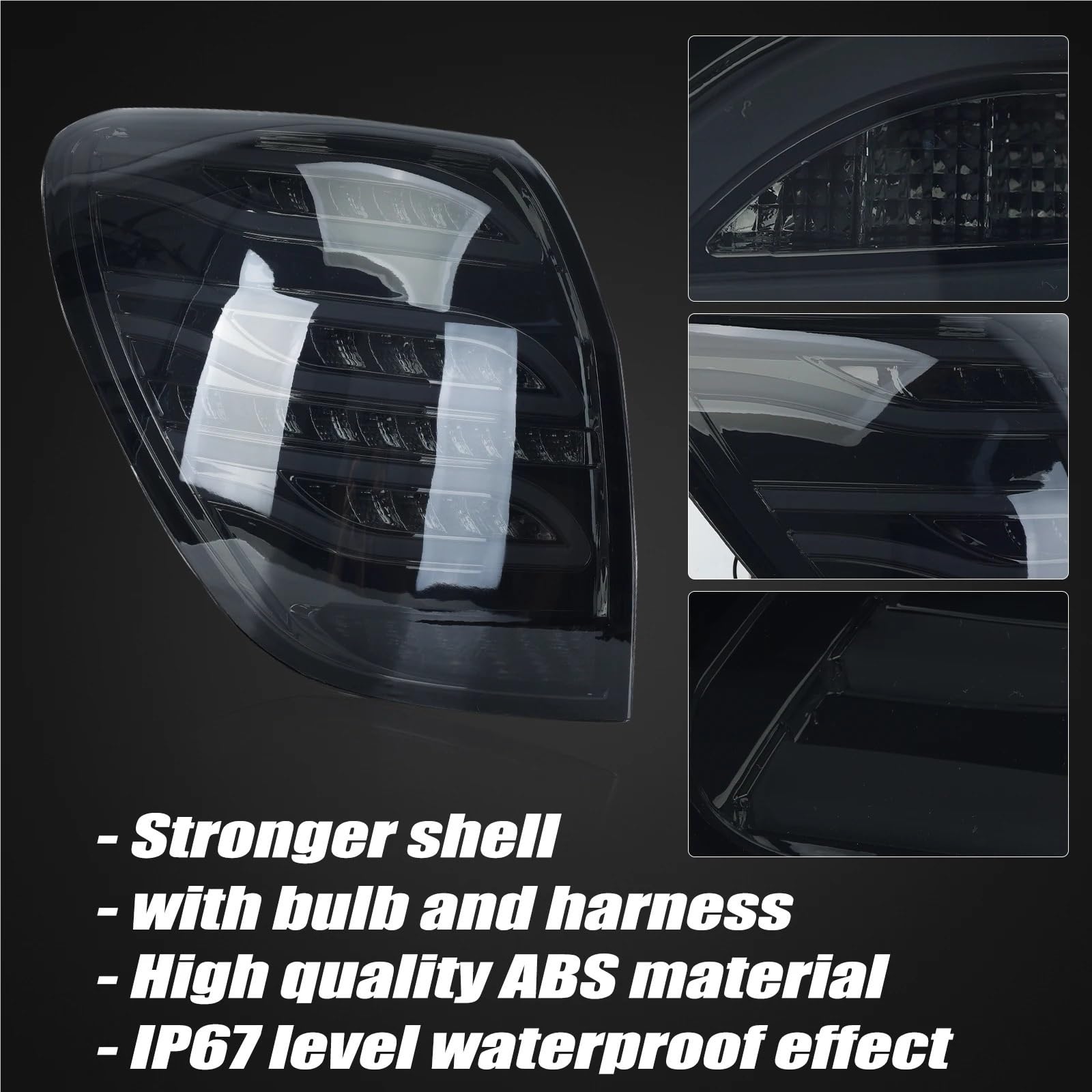 Lampa tylna zespolona Tylne światła LED do Chevroleta Captiva 2006-2019 Tylne światło Lampa do jazdy Lampa kierunkowskazu Lampa przeciwmgielna et