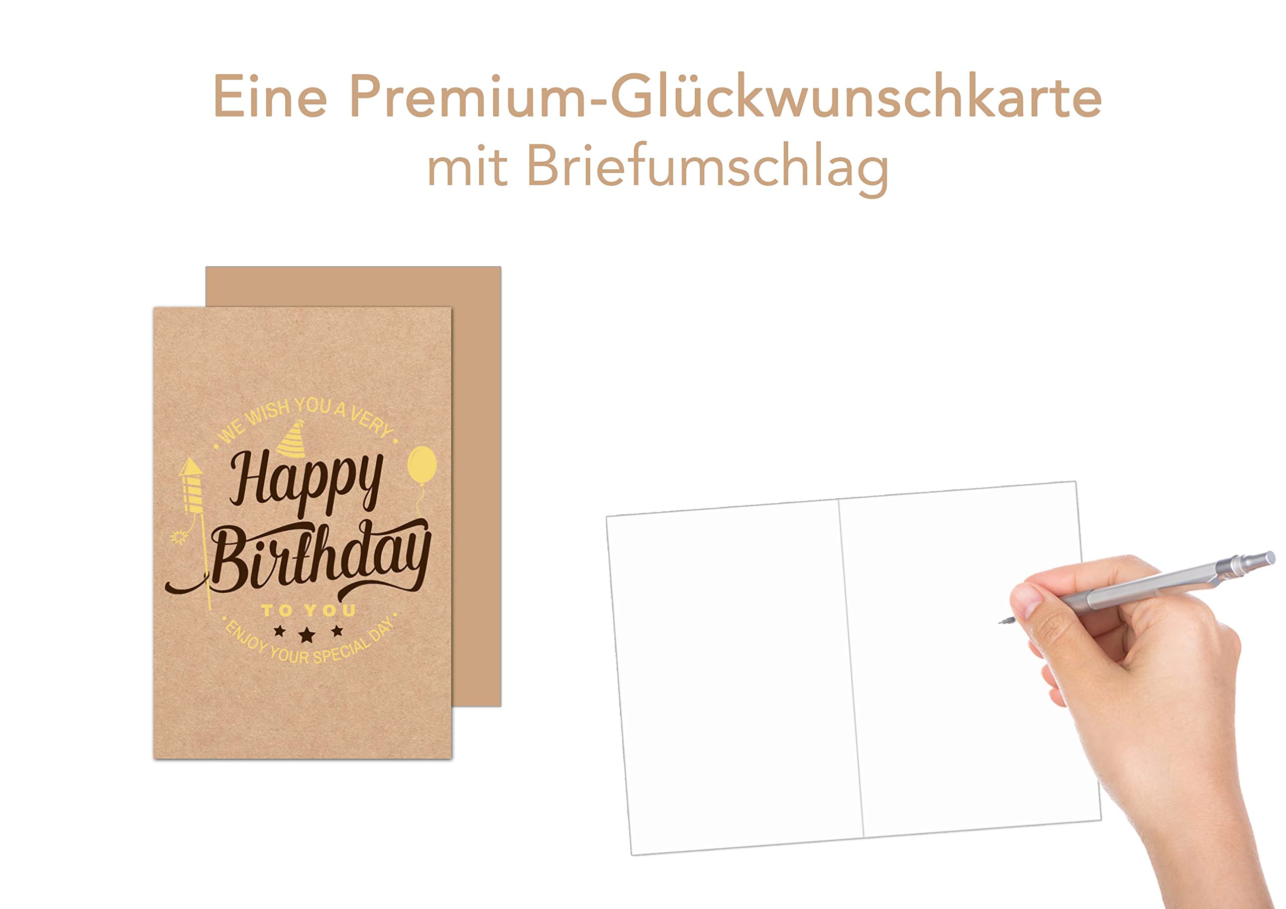 Edition Seidel Carte D'anniversaire De Qualité Supérieure Sur