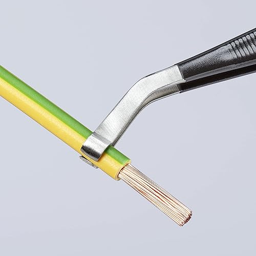 Miniatura 6 de KNIPEX Tools 92 16 02 ESD Pinzas de posicionamiento de acero inoxidable - 35°-ESD, 4-3/4"