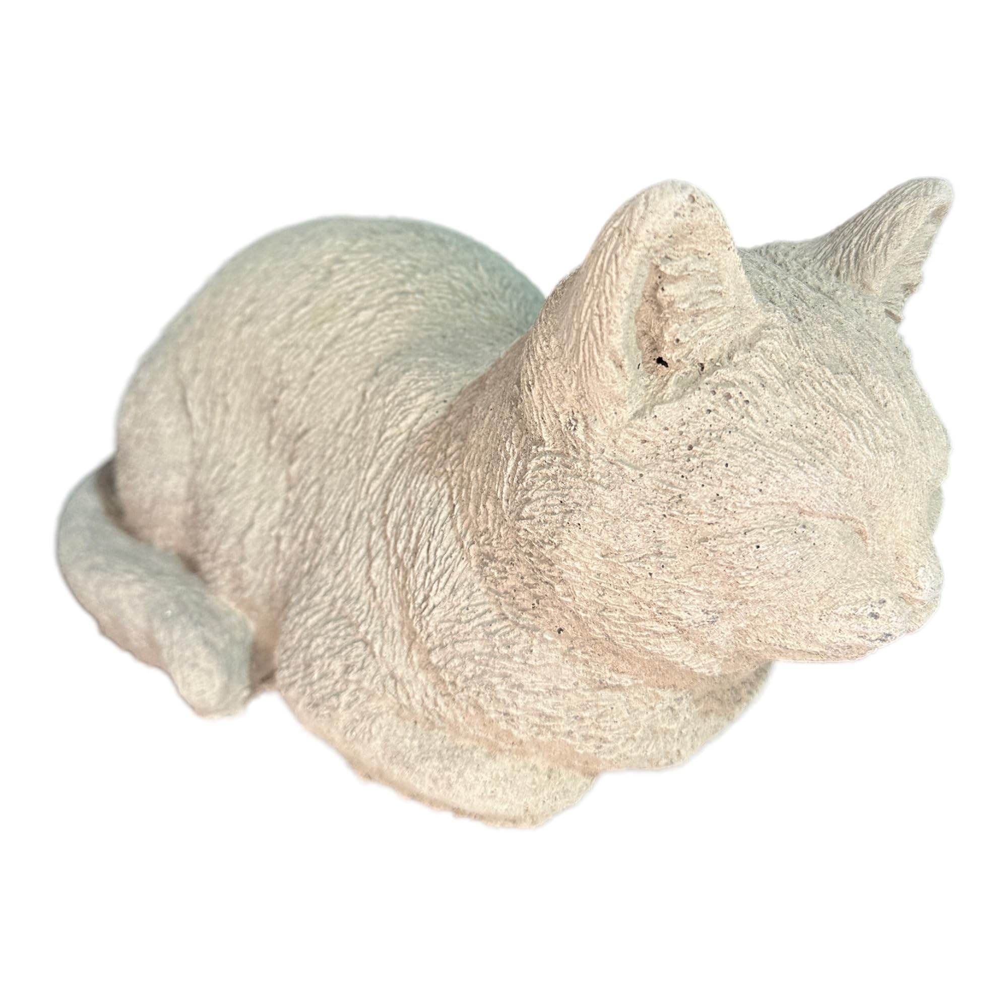 OriginalPaul Skulp & Betondesign Steinfigur Katze Mia für Garten und Terrasse aus frostsicherem Steinguss