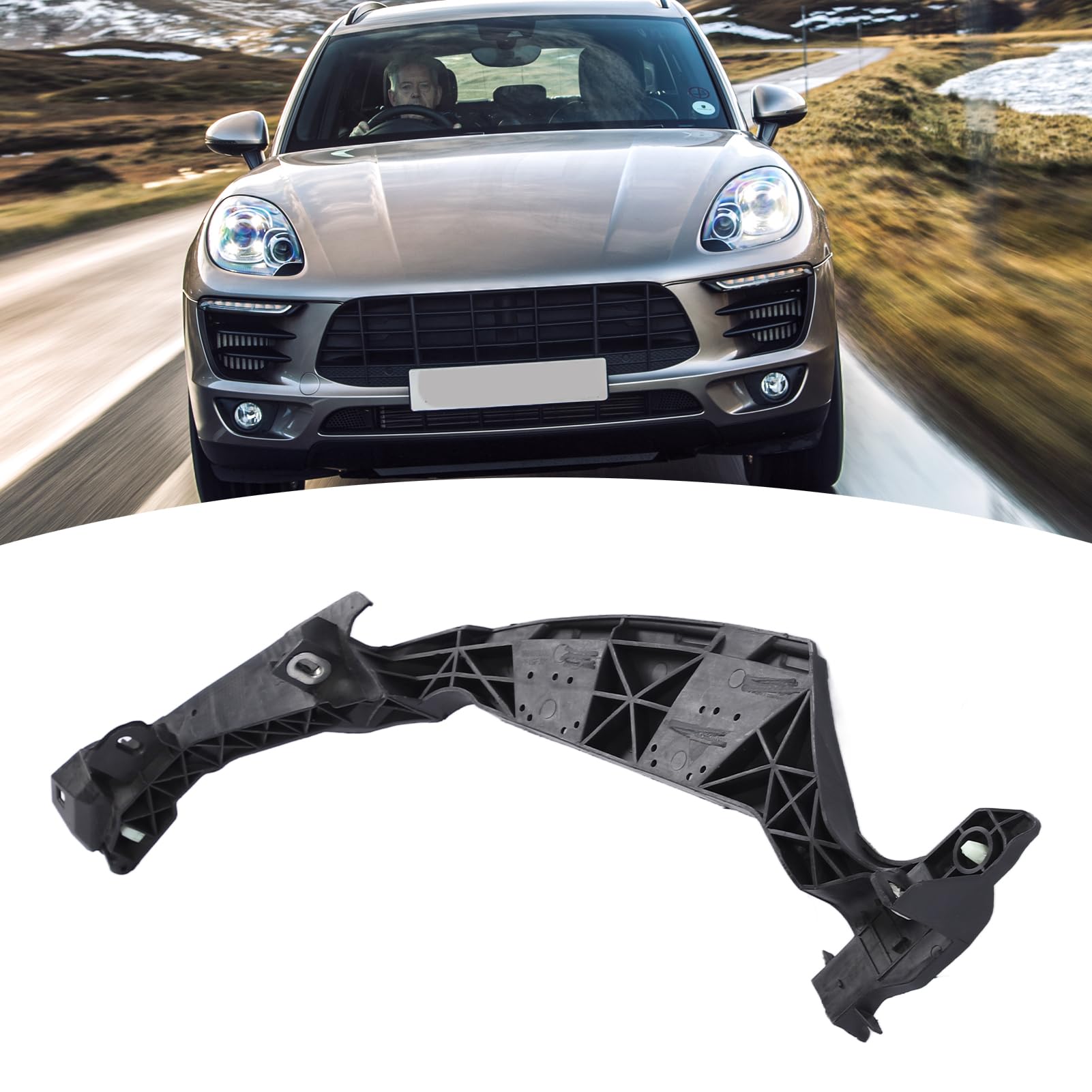 Amazon.com: Headlight Bracket, Strong Weatherproof ABS 95B807889C