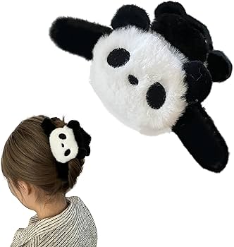 Amazon.co.jp: AEGYPIUS 1パック ブラック フラシ天 パンダ 両面