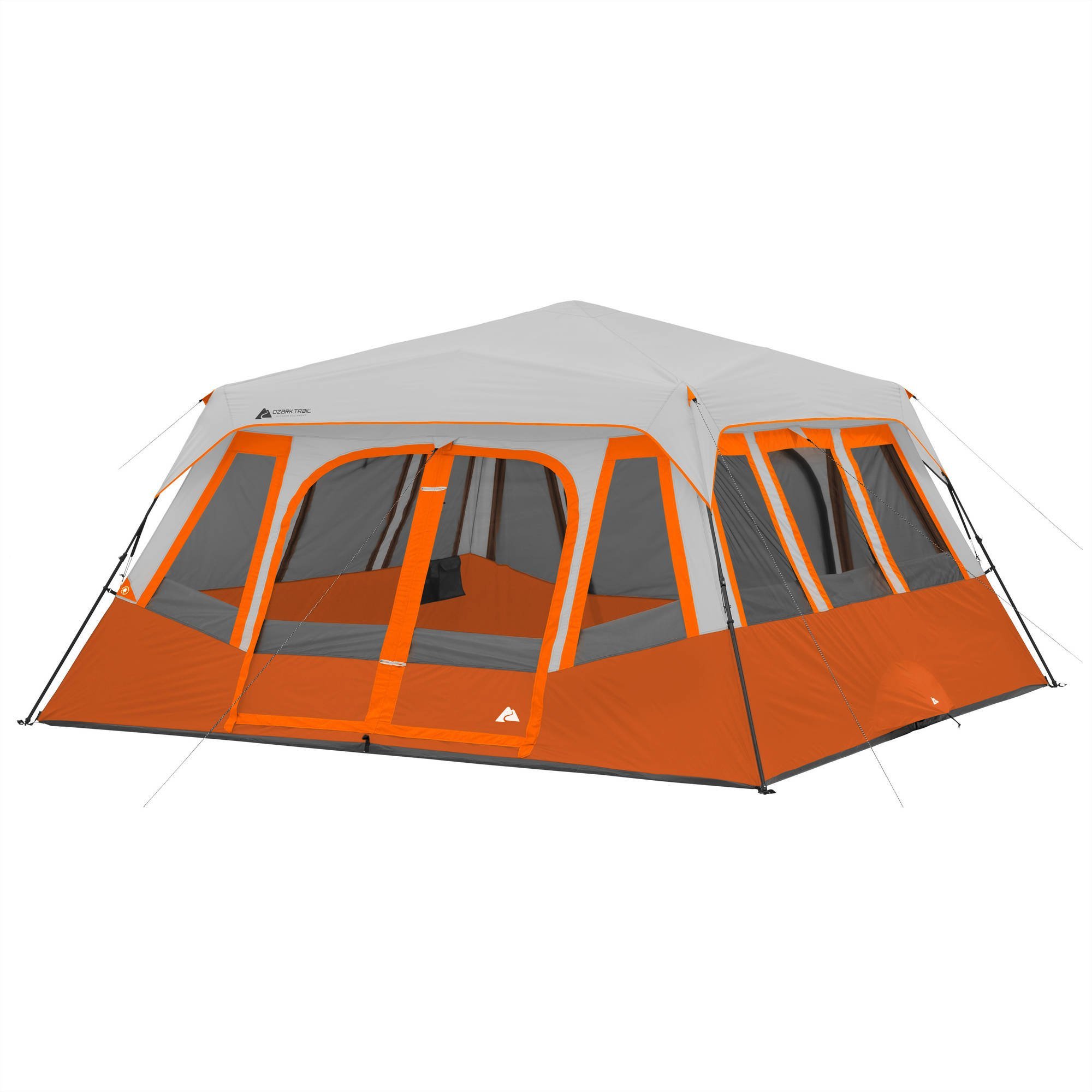 Instant Cabin Tent For 14 Persons With Rooms Windows