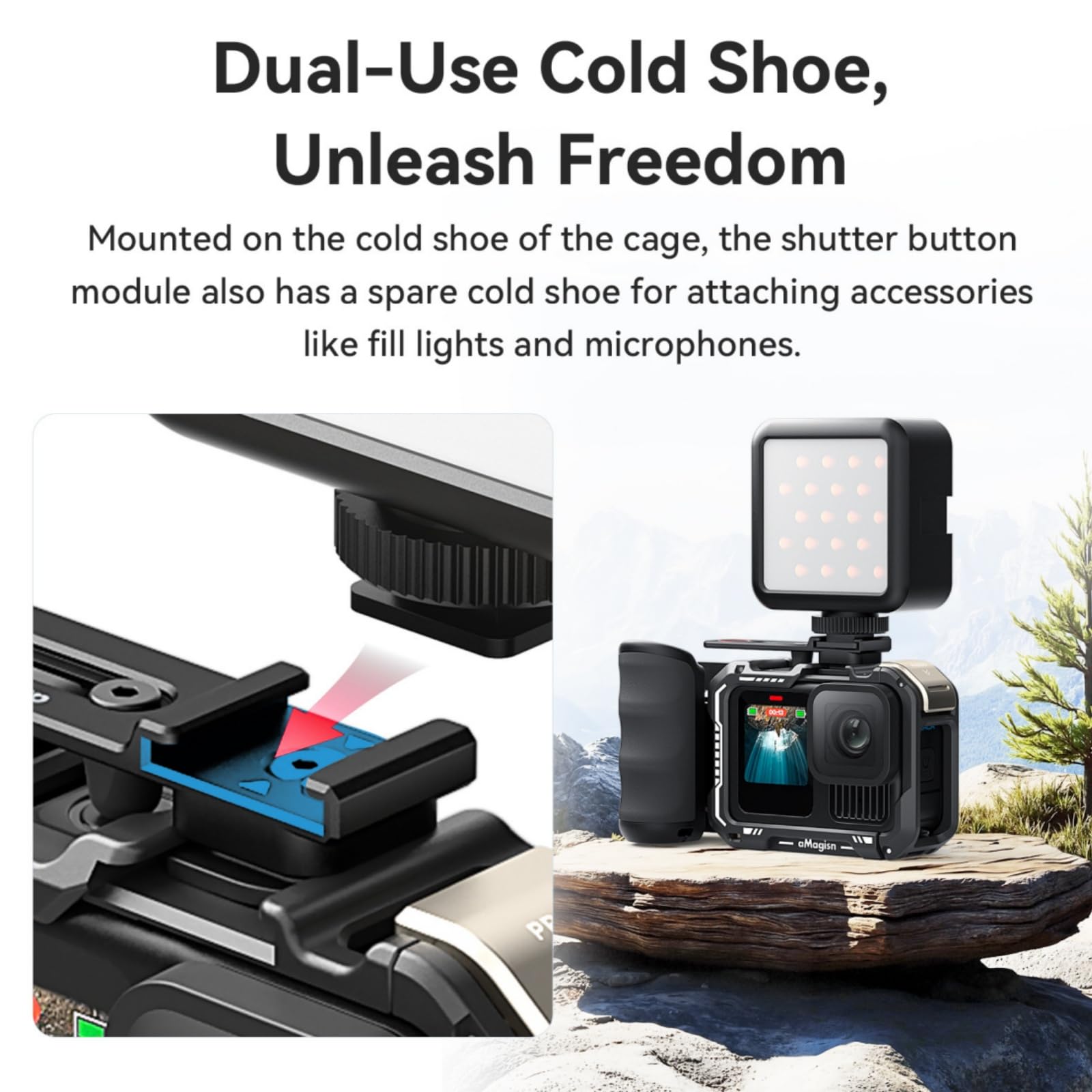 Amazon.com: Honlyn Xplorer Grip Kit for Insta360 Ace Pro 2 1