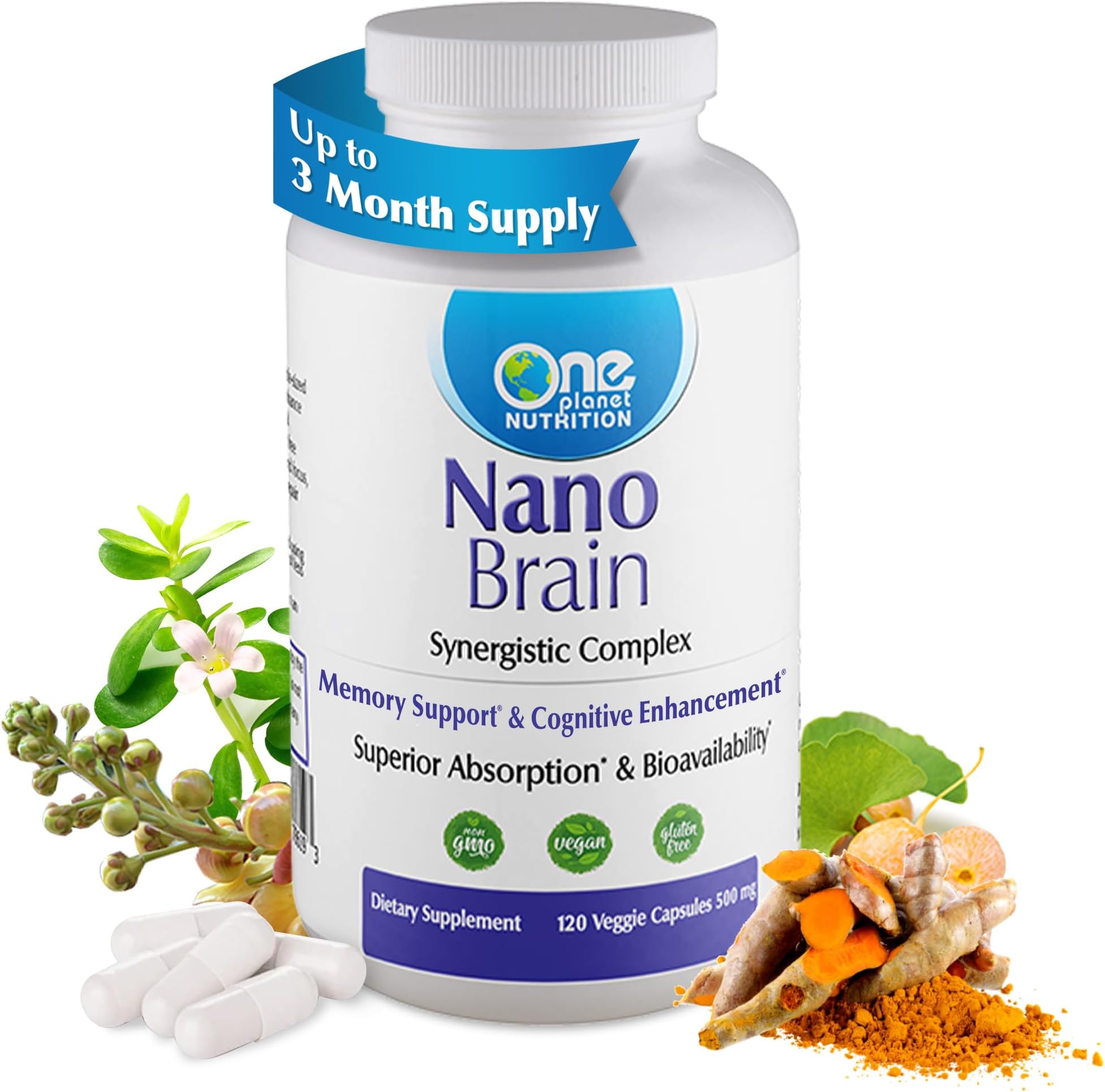 One Nutrition Nano Brain Support with Nano Bacopa